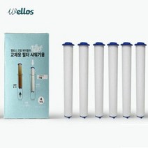 웰로스 샤워기 리필 필터(6개입), 1, 쿠팡 본상품선택