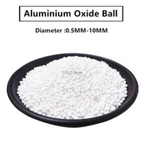 휴비나인 연마제 110mm 알루미나 활성제 볼 필터 R amp D 세라믹 분말 용 건식 건조제 산화 알루미늄 약 직경 흡착제 및, 50g+1mm-2mm