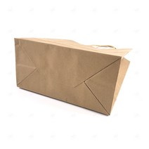 튼튼한 크라프트 종이백 대용량 숄더백 캐쥬얼 스타일 친환경 생활용품, 화이트