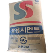 [25kg] [물만부어사용] 가정용 홈시멘트 레미탈 몰탈 콘크리트 도로 긴급 포장 보수 공구리 방수 압착 시멘트 [티파니 스톤랜드] 정원 가든 원예 테라스 옥상 마당, [ 모래필요 ] 순수 시멘트, 1개