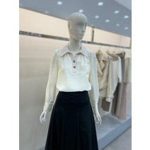 나이스크랍 자수디테일 카라 블라우스(A231PWB204)