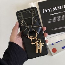리본 갤럭시 Z플립 3 4 명품 케이스 링 지플립 제트플립3 스트랩 2