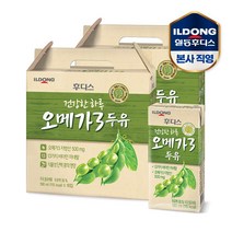 건강한 하루 오메가3 두유 190mlx32팩, 단품