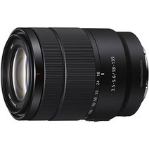 소니 18-135 렌즈 sel18135 고배율 줌 렌즈 e 18-135mm f3.5-5.6 oss e-마운트 aps-c 형식 전용, 렌즈만