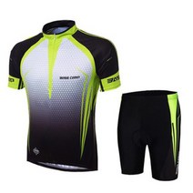 베이스캠프 자전거 반팔 져지 패드 반바지 세트 BC-524