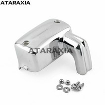 마스터 실린더&부품 자전거 오토바이 브레이크 마스터 실린더 커버 혼다 VLX 600 섀도우 750, 02 Chrome