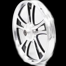 외발전동휠 외발 휠 전동 16x2.50 64-305 전기 자전거 스쿠터 용 허브 림 자전거 프리미엄 알루미늄 합금 교체 부품, 드럼 브레이크 110mm