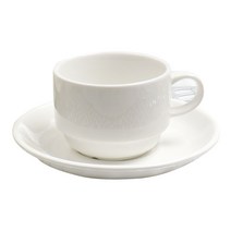 크롬 독일커피잔/받침, 커피잔