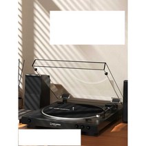 LP플레이어 블루투스 라디오 올인원 턴테이블 엔틱, 턴테이블 LP60X 블랙
