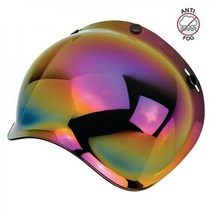 biltwell 빌트 웰 3/4 헬멧 고글 할리 베스파 BMW 배달 오토바이 스쿠터 바이크 라이딩 윈드 실드 안티-포그 버블 미러 스타일 STYLE, A
