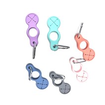 실리콘 물병 수건 홀더, 오렌지