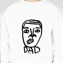 키밍 dad 맨투맨 기본 라운드 아빠티 가족티 패밀리룩
