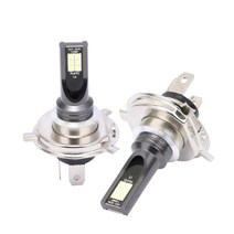 2개 H4 H7 H11 H8 H9 H16JP H3 자동차 LED 안개등 전구 9005 운전 전조등 램프 6500K 12V 24V 헤드라이트, 04 H9, 01 12000K Ice Blue