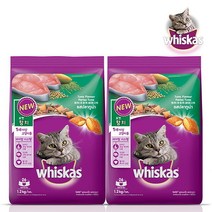 브이펫 위스카스 1세이상 포켓 참치 1.2KG+1.2KG