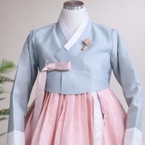 한복대여 (한복82) 스카이 한복 세트