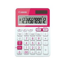 LNM404117세금계산 (핑크) 캐논 12자리 계산기 LS-123T-PK