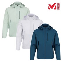 밀레 MILLET 남성 남자 봄 여름 경량 소재로 가볍고 신축성이 좋아 편안하게 착용 가능한 홑겹 바람막이 방풍 자켓