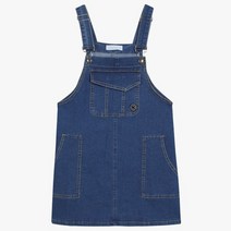 [일로딜로] 모던 데님 A라인 오버롤 스커트 IDOW22W2U_NC서면점