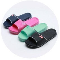 여성 슬리퍼 사무실 실내화 외출 휴가 슬리퍼 4색 쓰래빠 여름슬리퍼 사무실슬리퍼 물놀이슬리퍼