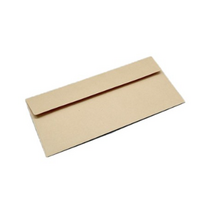 단단한 크라프트지 종이 봉투 175 x 85 mm, 80개