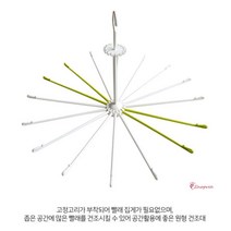 SPR_자취생필수품 베란다 미니빨래 원룸기숙사 소형건조대 공간활용 원형 국산 속옷 이동식 수건걸이 실내 틈새 양말_spr, SPR_국산 원형빨래건조대