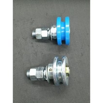 판넬로라 판넬바퀴 크랭크로라 나일론/철 창고문로라, 철, 1개