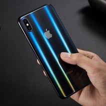 강화유리 필름 적용 사과아이폰 XR 배막 유리막 IPHONEX 백 광채 오로라 고치다 색 뒷면 1844880548, 제2건 반값 ·촬영함 자동감소 값 (