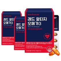 뉴트리원) 임영웅 레드알티지오메가3 1 050mg x 30캡슐, 1개