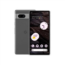 Google 픽셀 7A 언락 안드로이드 폰 128 GB Sea, Charcoal