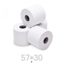 친환경 국산 카드전표 카드단말기용지 영수증종이 배달전표 57X30 15Roll~, 75Roll
