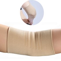 PKFARM 남녀공용 얇은 탄력 팔꿈치 보호대 밴드 1P 팔뚝 슬리브 엘보 아대, XL사이즈, 블랙(검정)
