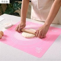 라오농 JUNXI베이킹매트 실리콘 반죽 패킹 밀폐 공구 실리콘 패드와 패드가 도마에 오르지 않고 부드럽게 발려 미끄럼 방지, 26 큰 보라색 밀대 + 칼국수