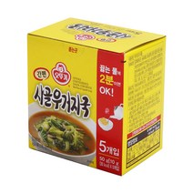 오뚜기 즉석국 간편블럭국 사골우거지국, 20개, 50g