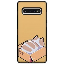 갤럭시S10플러스 케이스 박스 냥이 마그네틱 카드 범퍼