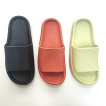 모던세븐 키높이 층간소음 쿠션 실내화, 블랙