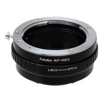 Fotodiox Lens Mount Adapter Compatible with Sony A-Mount and Minolta AF Lenses on Sony E-Mount Camer, 1
