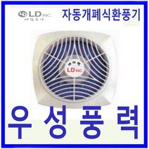 엘디INC 엘디 LD-PS151(XNV-151G) 세모 하이팬 자동개폐식환풍기