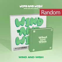 비투비 BTOB 앨범 12집 WIND AND WISH 나의 바람, Wind (green), 랜덤접지포스터1종추가