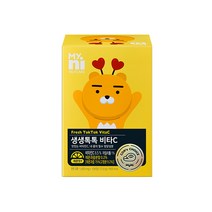 마이니 생생톡톡 비타C 고함량 비타민B 딸기분말 자일리톨 매실농축분말 레몬분말 밝은얼굴 자신감 먹는이너뷰티 비타민C 어린이집 유치원 초 아이간식 키즈비타민, 324정, 1600mg