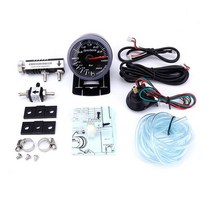 터보부스트 CNSPEED 60MM 자동차 터보 부스트 게이지 3Bar 가변 컨트롤러 키트 1-30PSI IN-CABIN Car Meter, [02] with Black Controlle