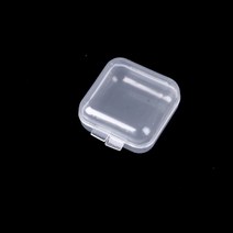 베크나모루 투명미니수납함 3.5 x 3.5 cm, 투명, 10개