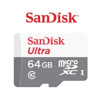 샌디스크 아이머큐리 토파즈 V2 마이크로SD카드 64G 울트라 MicroSD 어댑터증정, 64GB