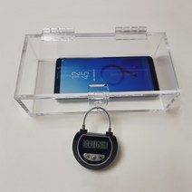 공신 사각 반원 자물쇠 스마트폰 핸드폰 잠금장치, 사각 자물쇠, 1개