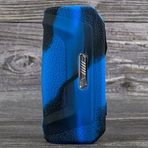 Geekvape aegis S100 solo 2 용 실리콘 케이스 고무 슬리브 실드 랩 스킨 쉘 1 개, 02 Black-blue