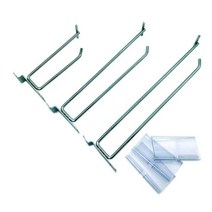 [모비딕컴퍼니] 아크릴공케이스 철제간막이 진열장 피규어거치대 안내케이스 실버선반지지대, - 월고리 스페이스월 진열고리 15cm 20cm 25, - 기장15cm