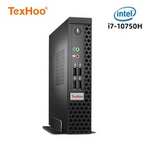 미니컴퓨터 TexHoo-미니 PC 컴퓨터 인텔 코어 i7 10750H i5 10300H N5095 AMD 프로세서 ITX 윈도우즈 10 프로 11 리눅스 시스템 장치 사무실 SS, 16G RAM 1TB SSD, Intel i5-10300H DDR4