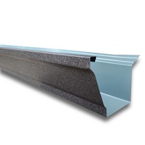 링클징크 빗물받이 시스템 지붕 처마 물받이 대형 3m 단위 구성품 옵션 추가 가능 착불배송비 안내 참조, 1.물받이대형+걸이쇠4개+옆마게1조, 브라운스톤