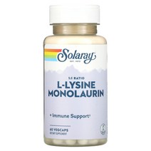 솔라레이 L-Lysine Monolaurin 60베지캡슐