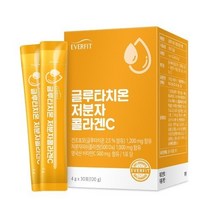 글루타치온 저분자 피쉬콜라겐C 영국산비타민C 에버핏 내츄럴플러스 4g x 30p