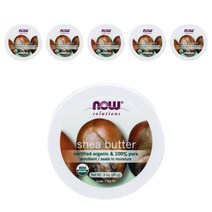 나우푸드 시어 버터, 6개, 85g